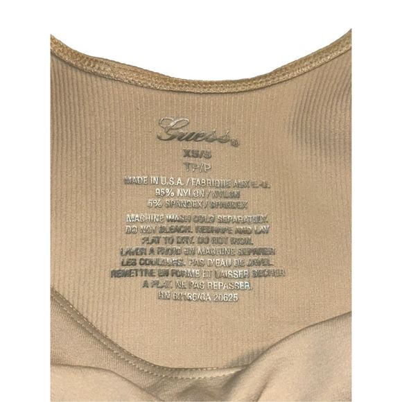 NWOT Guess Compression Ribbed Shapewear XS/S (D1) - Picture 5 of 5